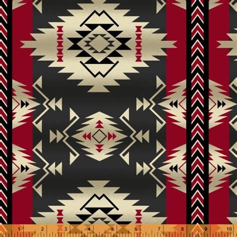 Hopi Trail 40113 1 Windham Fabrics Native American Rugs Navajo