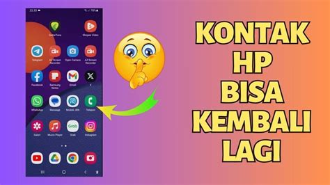 Cara Praktis Mengembalikan Kontak Telepon Yang Terhapus Di HP Android