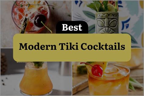 5 Modern Tiki Cocktails To Transport You To A Tropical Paradise