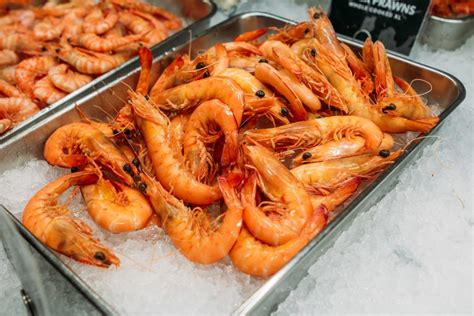 Exmouth Large Cooked King Prawns The Herdsman Market