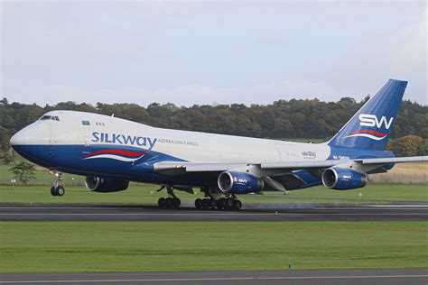 Silkway B747 Prestwick Airport Dougie Edmond Flickr