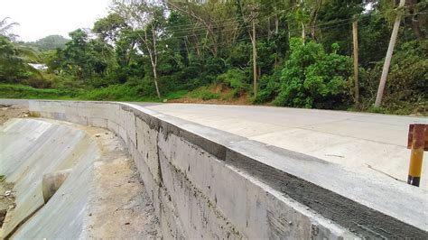 Slope Protection Work Ensures Safer Roads In Aklan Department Of