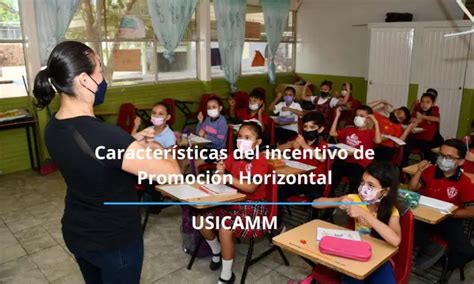 USICAMM incentivo de promoción horizontal Profelandia