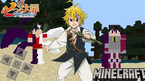 Saiu Nova Addon De Nanatsu No Taizai S4 Para MCPE Rei Demonio