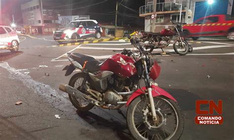 Acidente Entre Duas Motos Deixa Um Dos Condutores Gravemente Ferido Em