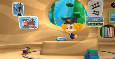 Image - Bubble Guppies Triple Track Train Race Railroad Crossing Signal 4.png | Bubble Guppies ...