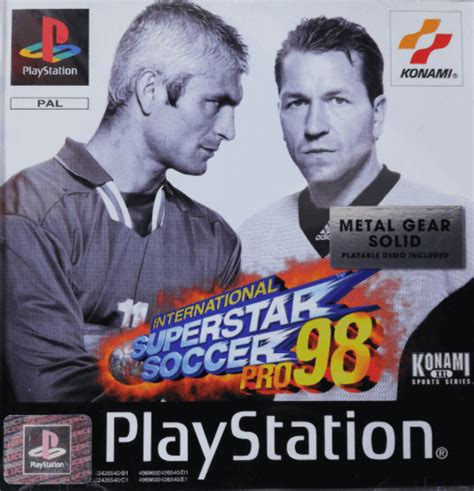 International Superstar Soccer Pro 98 Metal Gear Solid Demo Included