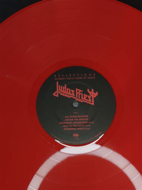 Виниловая пластинка Judas Priest Reflections 50 Heavy Metal Years Of Music Coloured Vinyl