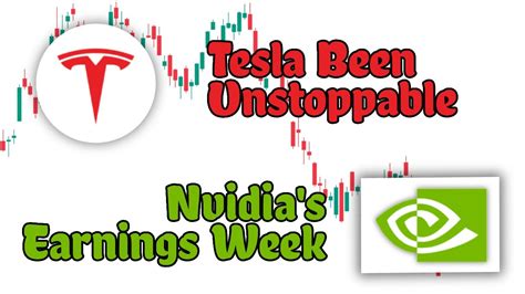 Nvidia And Tesla Stock Technical Analysis Nvidia Earnings Week Youtube