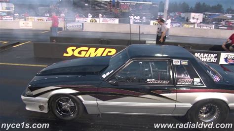 Nyce1s Scott Husteds Outlaw Drag Radial Ford Mustang Youtube