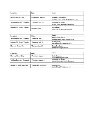 Fillable Online Harvest Center City Fax Email Print PdfFiller