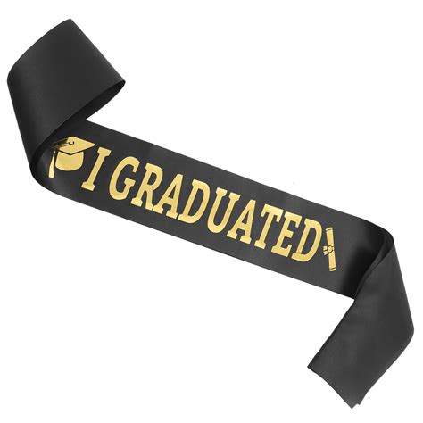 Eease Senior 2024 Satin Sash 2024 Graduation Sash Graduated Senior