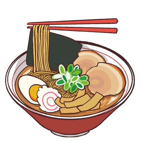 ラーメンの動くイラスト うごかわっ