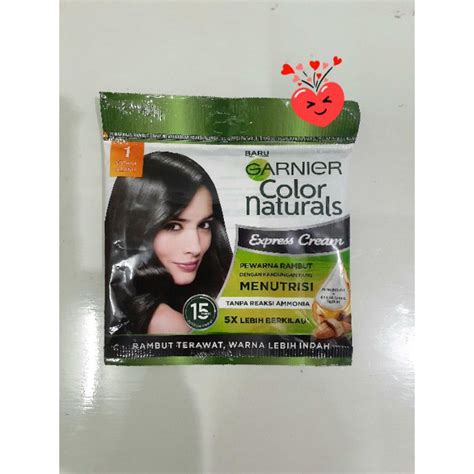 Jual Garnier Hair Color Sachet Black Shopee Indonesia