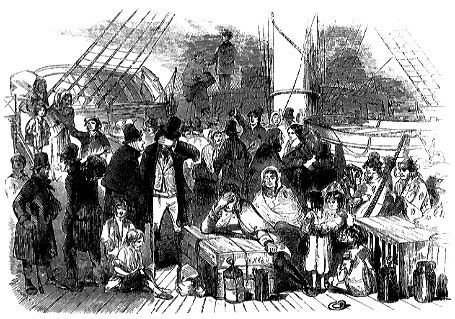 Irish Famine Immigration (1840) | Online Homework Help | SchoolWorkHelper