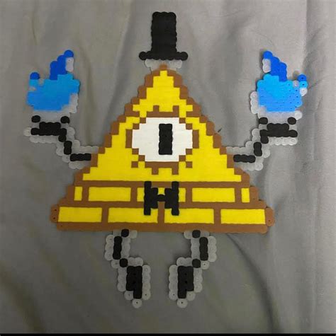 Bill Cipher Perler Etsy