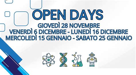 Open days 2024 2025 LICEO SCIENTIFICO STATALE Enrico Fermi Paternò