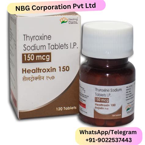 Thyroxine Sodium Tablets Strength 100 Mcg At Rs 177 Bottle In Nagpur