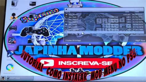 TUTORIAL COMO INSTALAR MOD MENU NO GTA OG PS3 Update Rpf YouTube