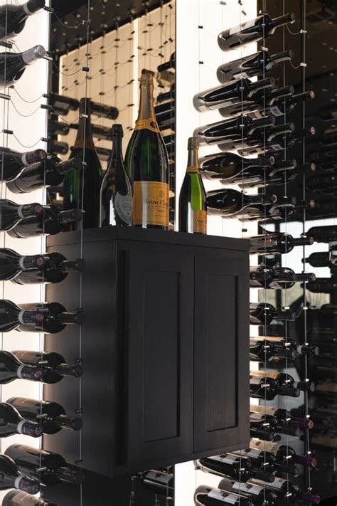 Modern Cable Wine Displays To Make Your Wine Cellar Even More Luxurious