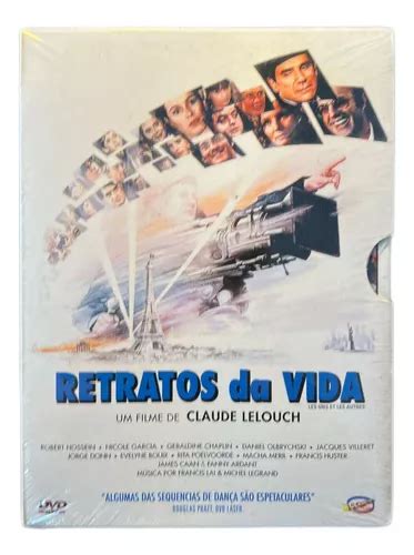 Dvd Retratos Da Vida Claude Lelouch Original Novo Parcelamento