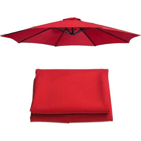 Housse De Rechange Pour Parapluie De Parasol Toile De Rechange Pour