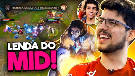 Carreguei Muito Jogando No Mid Aula No Duo Brucer Youtube