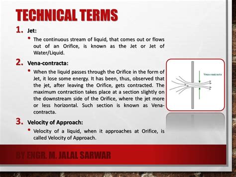 Flow Through Orifices Hydraulics