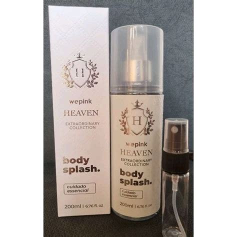 Body Splash Heaven Desodorante colônia 15ml Wepink Shopee Brasil