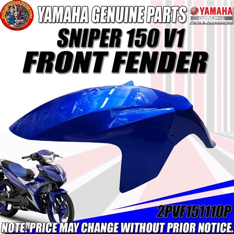 SNIPER 150 V1 FRONT FENDER YGP GENUINE 2PV F1511 00 Shopee