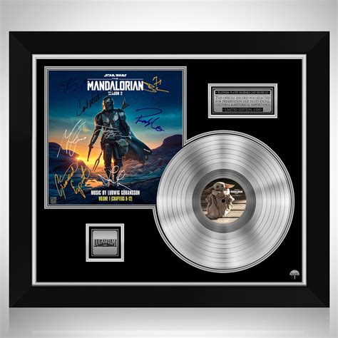 The Mandalorian Season 2 Soundtrack Platinum Lp Limited Signature