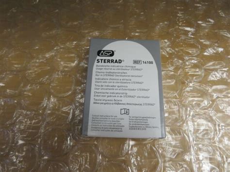 Asp Sterrad Chemical Indicator Strips 14100 Pack Of 250 For Sale Online