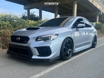 Subaru Wrx Sti Base With X Volk Te Saga S Plus And Michelin