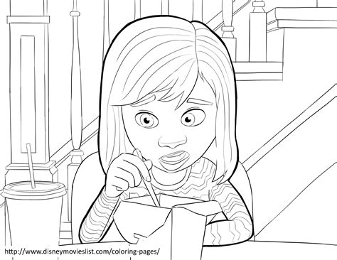 Dibujos de Inside Out 131411 Películas de animación para colorear y