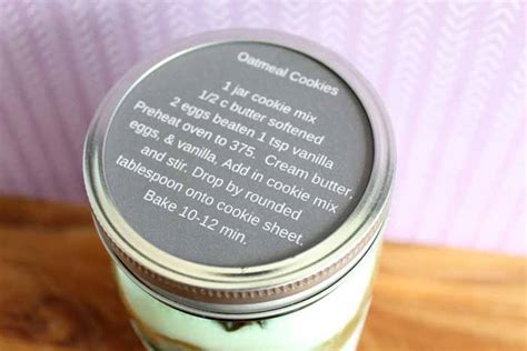 Oatmeal Mason Jar Cookies - a gift in a jar! - Angie Holden The Country ...