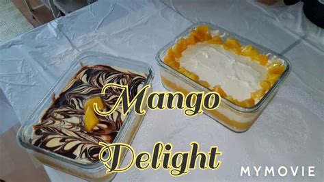 Mango Delight Quick Recipe Youtube