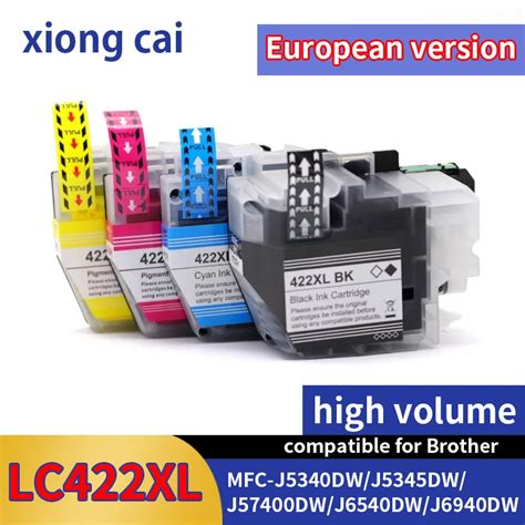 High Capacity Lc Xl Lc Ink Cartridge Compatible For Brother Mfc