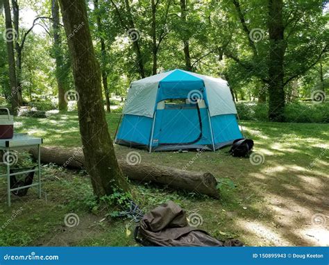 Camping At Hocking Hills Editorial Stock Photo Image Of Outdoors