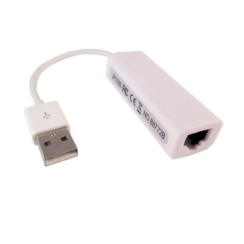 Usb Lan Card 20 To Rj45 Ethernet Cable Adapter Wlxkj 202 White