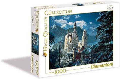 Castillo De Neuschwanstein Invierno Jigsaw Puzzle 1000piezas Yaxa