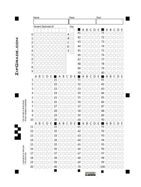 Free Printable Answer Sheet Template Free Printable Hq Hot Sex Picture