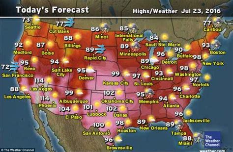 Heatwave Continues To Spread Across The United States Of America