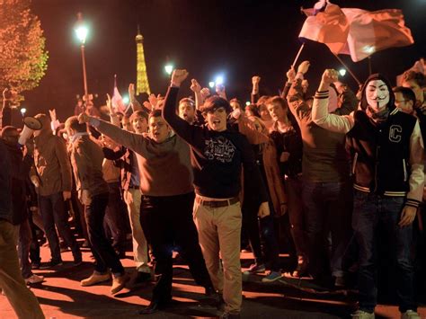 Violent Protests In Paris After Same Sex Marriage Law Passes