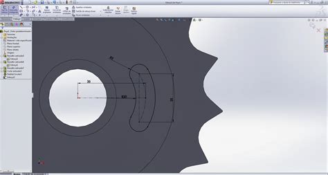 AP Área do Projetista Construindo Peça SolidWorks Engrenagem