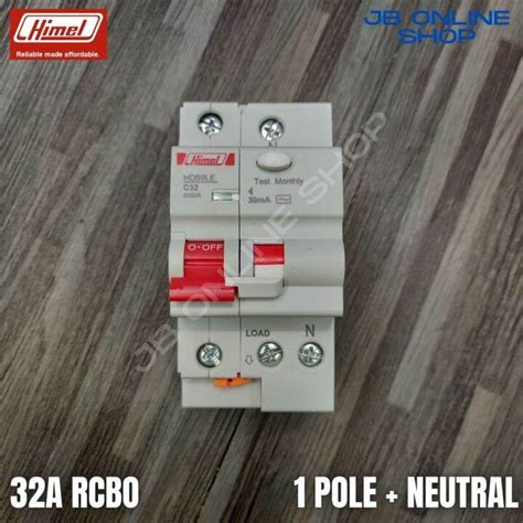 Himel Residual Current Operated Circuit Breaker Rcbo A Pole