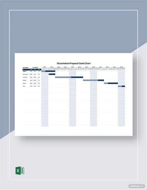 Sample Thesis Gantt Chart