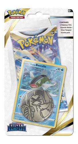 Pokemon Tcg Silver Tempest Basculin Pack Coin Ingles Cuotas Sin Interés