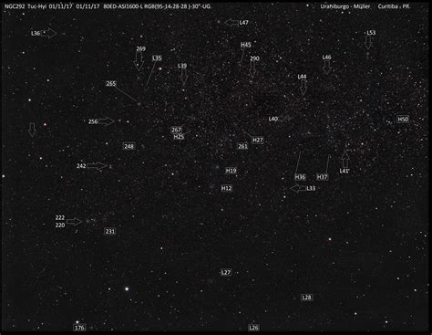 Ngc292 GalÁxia Pequena Nuvem De MagalhÃes Parte Ii 01 11 17