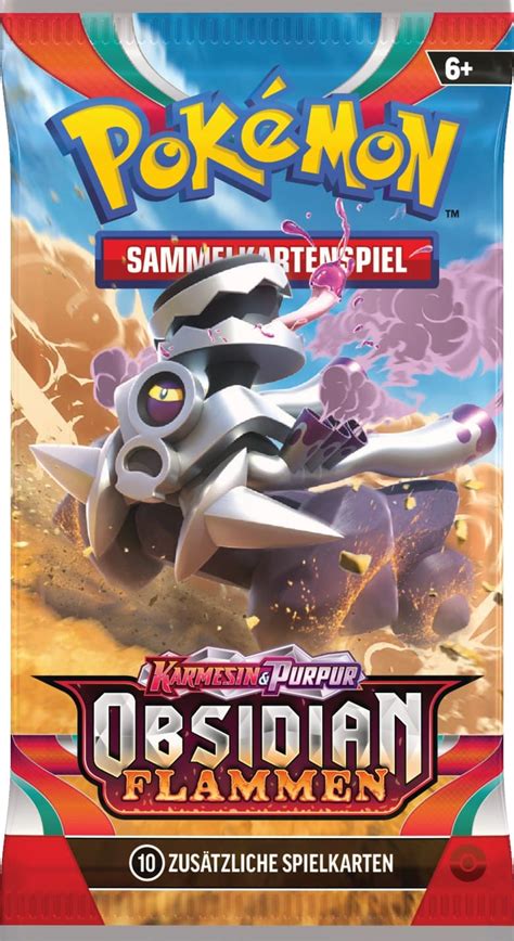 Pokemon Karmesin Purpur Obsidian Flammen Booster G Nstig Kaufen Bei