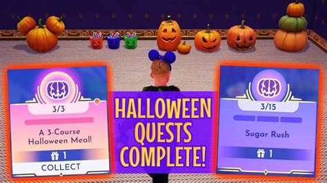 DISNEY Dreamlight Valley How To Complete 3 Course Halloween Meal